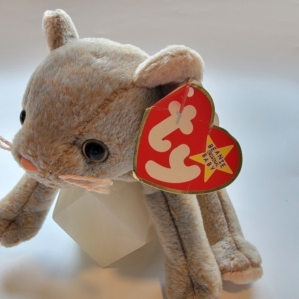 SCAT the Cat -  TY Beanie Baby Vintage Y2K 1998 NWT - Picture 7 of 11